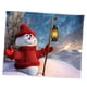 thumbnail image 5 of Manta Franela Impresión Digital Cama Sofá Throw Snowman_2 130x150cm, 5 of 5