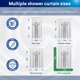 thumbnail image 4 of Juego de cortinas de baño CLOROX, 183 x 198 cm, impermeables, PEVA, 4 of 8