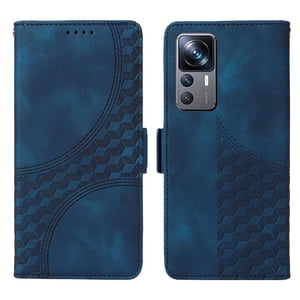 Carcasa Foxdock Xiaomi 12T De Cuero Pu, Diseño Acolchado Clásico, Protección Contra Caídas Y Rayones