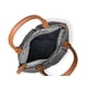 thumbnail image 2 of Cartera Sharo Firma Lona y Cuero, 2 of 8