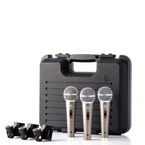 Kit Microfono Dinámico Unidireccional Dm-1500Kit Isk