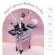 thumbnail image 2 of Estuche De Maquillaje 3 En 1 Con Almacenamiento Grande Rosa, 2 of 8