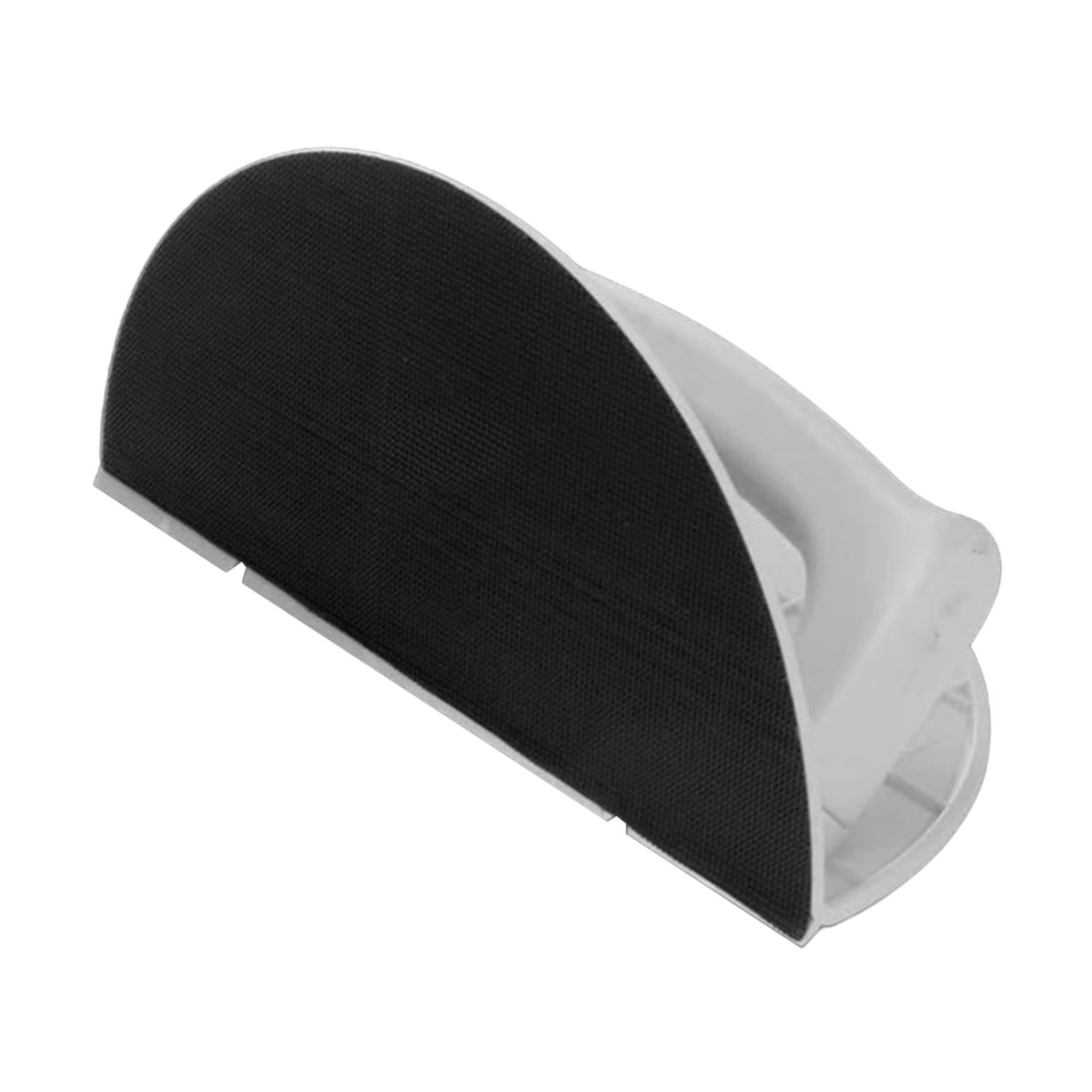 Magideal - Lijadora De Esquinas Para Pared Herramienta De Pulido Semicircular Bloque Manual Con Ángulo De 90 Degree Soporte Para Papel De Lija Intercambiable Material