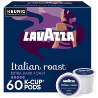 Cápsulas K-Cup De Coffee Lavazza Italian Roast, 60 Unidades, Extra Oscuras