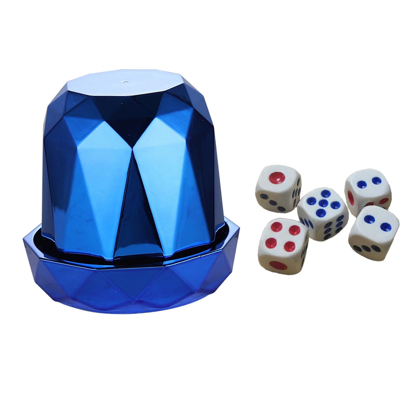 Set De Dados Con Cubiletes De Cuero – 6 Tazas Y 36 Dados Para Juegos De Mesa Y Fiestas Interactivas