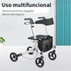 thumbnail image 2 of Andador Burrito 4 Ruedas Plegable Con Asiento Adulto Mayor 1005E, 2 of 4