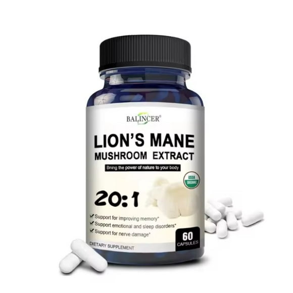 Balincer Lions Mane Extracto Hongo Melena De Leon Organico