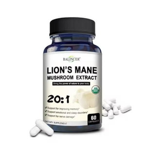 Balincer Lions Mane Extracto Hongo Melena De Leon Organico