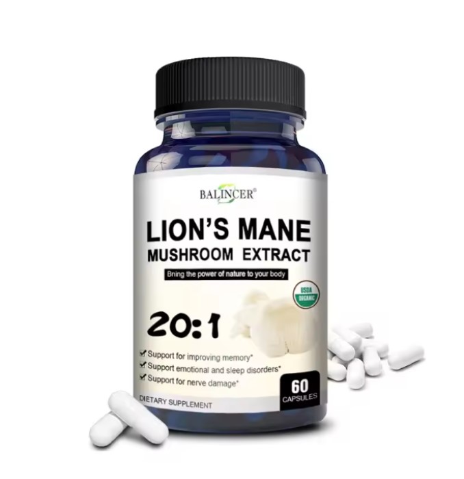 Balincer Lions Mane Extracto Hongo Melena De Leon Organico