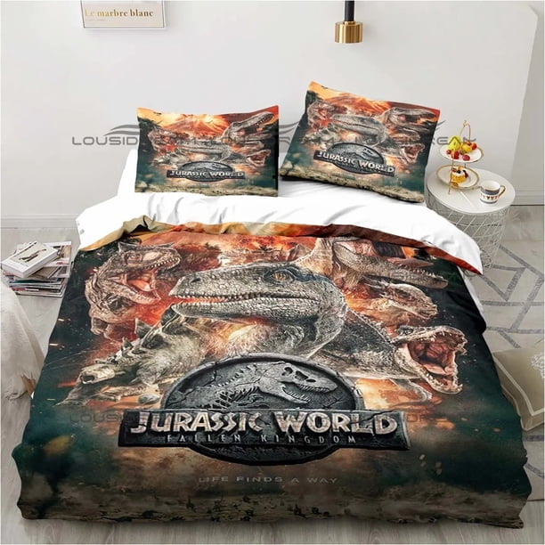 Jurassic Park Bedding Dinasours Bedding Set Comforter Set Bed Duvet Cover Cover Home Textile Bed Sheets