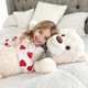 thumbnail image 3 of Peluche Morismos, oso de peluche gigante blanco, 120 cm, 3 of 7