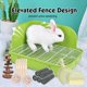 thumbnail image 3 of Inodoro con forma de conejo RUBYHOME de plástico para animales pequeños, 3 of 8