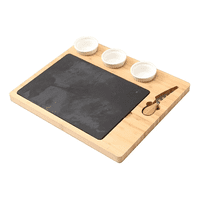 Genérico - Tablas Para Picar Tabla De Quesos Tabla Picoteo Madera 38Cm Color Marrón Claro Tablas Picoteo 38Cm Tablas Tabla De Picoteo Madera Tablas Para Queso Tablas Rusticas Para Cocktail Pasteleriuscl