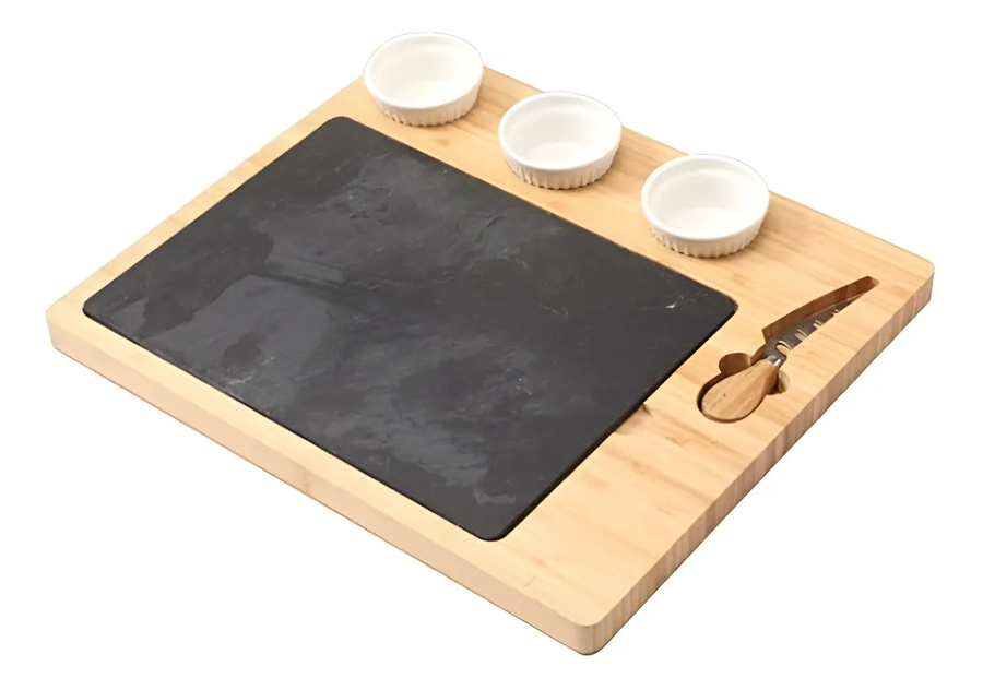 Genérico - Tablas Para Picar Tabla De Quesos Tabla Picoteo Madera 38Cm Color Marrón Claro Tablas Picoteo 38Cm Tablas Tabla De Picoteo Madera Tablas Para Queso Tablas Rusticas Para Cocktail Pasteleriuscl