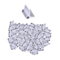 Ioensy - 100 Pinzas Para Injerto De Jardín, Pinzas Para Enrejado De Bonsáis, Flores Y Hortalizas, De 4 Mm