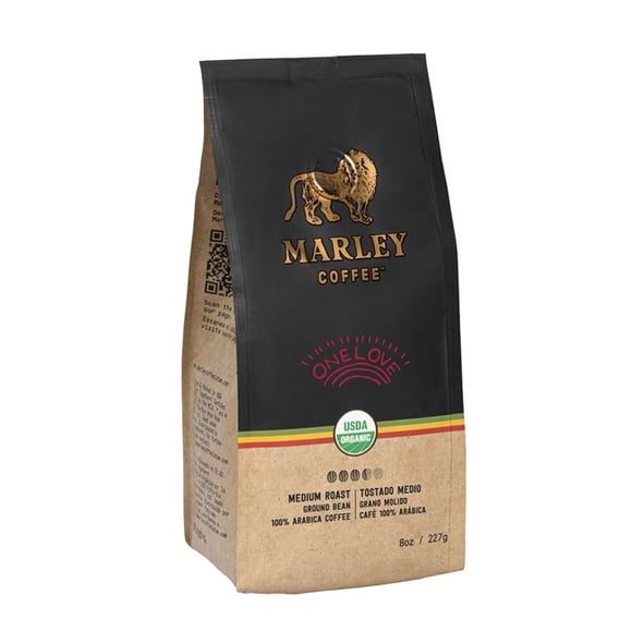 Café Organico Grano Molido One Love Bolsa, 227 gr