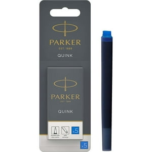 Parker - Cartucho De Tinta Para Pluma Std Caja X5 Azul