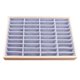 thumbnail image 5 of Caja De La Bandeja De La Vitrina Del Organizador De La Joyería Del Terciopelo De Madera Para El Estilo 2 De Los Collares, 5 of 5