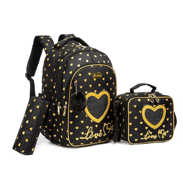 New Backpacks for Students School Bags for Girls Large Capacity Backpack with Lunch Bag Pencil Bag Mochila Infantil Menina 2023