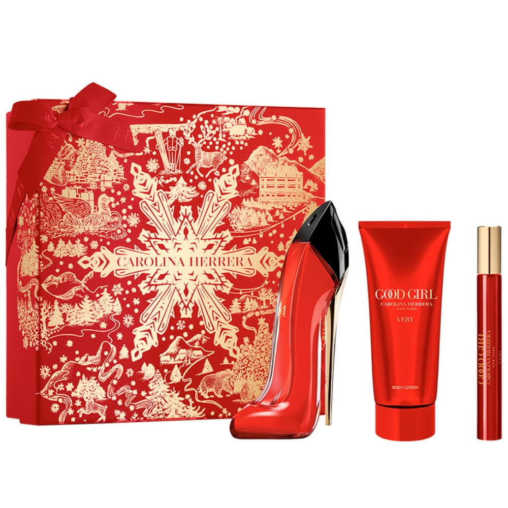 Set De Regalo De Perfume Carolina Herrera Very Good Girl Para Mujer