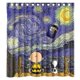 thumbnail image 1 of Cortina de ducha con diseño de Snoopy, Tardis y Doctor Who, con ganchos, tamaño 60 x 72 pulgadas, 1 of 3