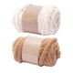thumbnail image 5 of 2 Uds Hilo Grueso Para Tejer A Mano Hilo Para Manualidades DIY Beige Blanco Y Caqui, 5 of 5