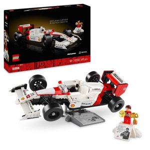 Juego De Construcción Lego Icons Mclaren Mp4/4 Y Ayrton Senna