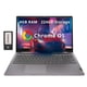 thumbnail image 1 of Ordenador portátil Lenovo Ideapad 3 15.6 FHD Chromebook de 4 GB de RAM 224 GB, 1 of 9