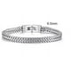 thumbnail image 2 of Pulsera Gruesa Masculina de Acero Quirúrgico, 2 of 2