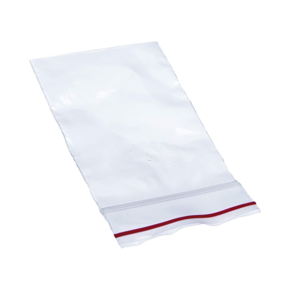 Bolsa resellable Minigrip Red Line 8 cm x 5 cm (paquete de 1000)