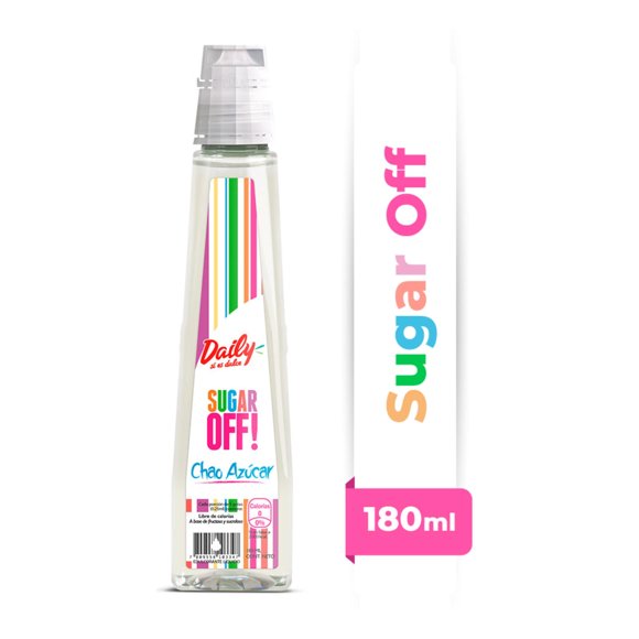 Endulzante Líquido Sugar Off Botella, 180 ml