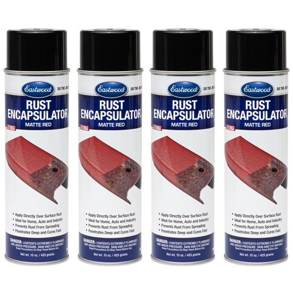 Encapsulante anticorrosivo Eastwood 425 g Rojo 4‑unidades