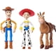 thumbnail image 1 of Figuras Mattel Toy Story Pack 3 Woody Jessie Bullseye, 1 of 3