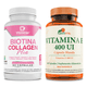 thumbnail image 1 of Biotina Colágeno 7 componentes + Vitamina E | Pack Cabello Piel y Uñas, 1 of 7