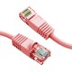thumbnail image 1 of Cable Ethernet Futureonics Cat6 30 cm 10 Gbps Rosa – Pack de 10, 1 of 5
