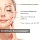 thumbnail image 5 of Masajeador facial Yeamon Metal Face Roller Gua Sha, herramienta de masaje, 5 of 7