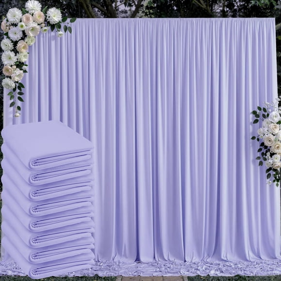 Telón Outpain 12 m x 3 m Lavanda 8 paneles