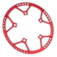 thumbnail image 3 of 45T 47T 53T 56T 58T Plato 130 BCD Anillo de cadena de una sola velocidad Rojo 56T, 3 of 5