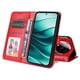 thumbnail image 4 of Funda tipo cartera FOXDOCK para Xiaomi Redmi Note 14 Pro 5G , diseño girasol en relieve, cuero PU, cierre magnético, soporte y tarjetero, 4 of 5