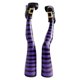 thumbnail image 3 of 2pcs Wizards Witch Piernas Prop Halloween Patio Interior Jardín Exterior Púrpura, 3 of 5