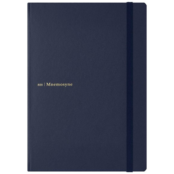 Cuaderno Maruman A5 15 cm Cuadrícula de puntos Azul marino