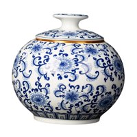 Bothyi - Chinoiserie Tradicional, Tarros De Jengibre, Bote De Té Para Fiesta, Pieza Decorativa Para El Hogar, Estilo A