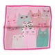 thumbnail image 2 of Pañuelo Tipo Seda 70x70 Cm Estampado De Gatos fucsia Talla Única, 2 of 4