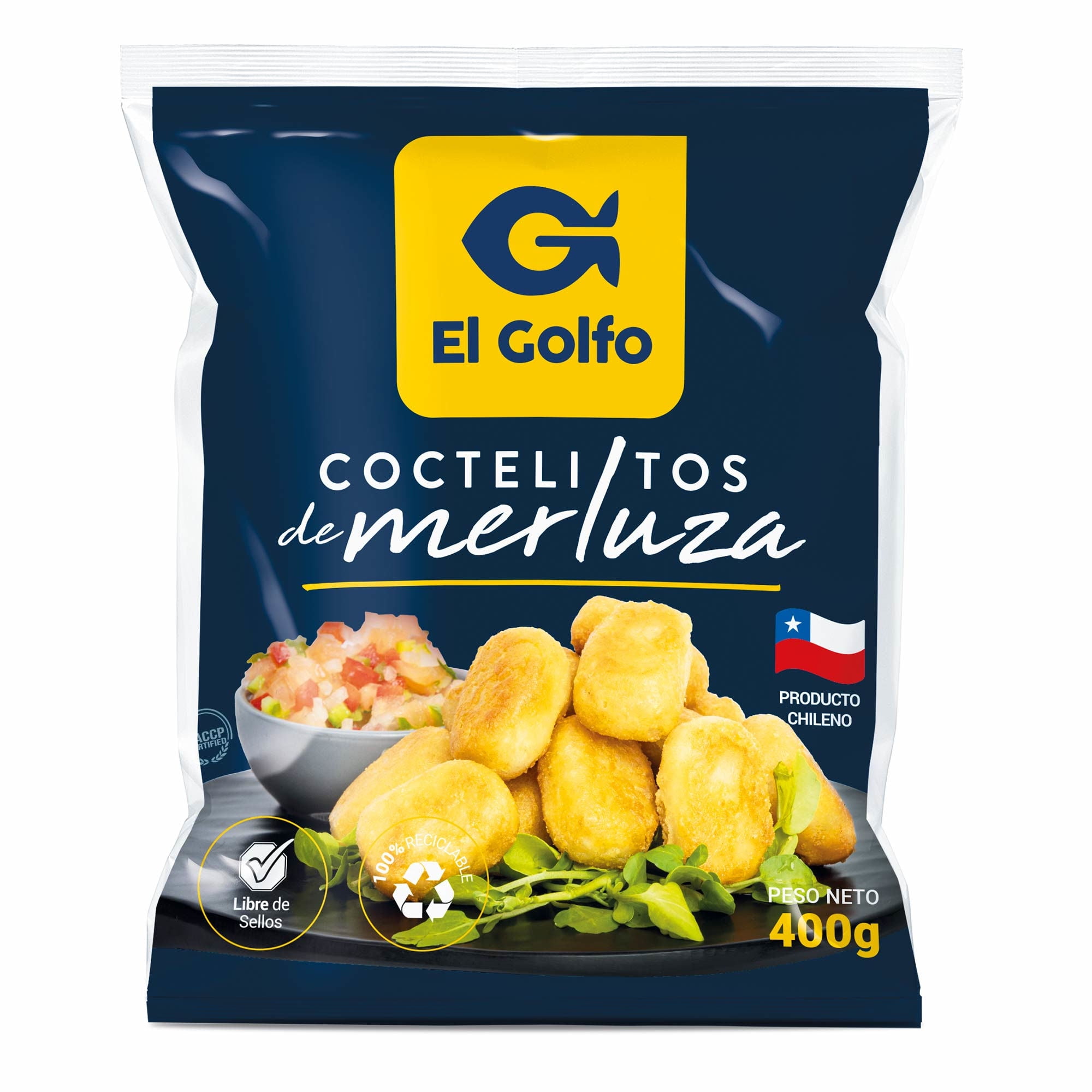 Coctelitos De Merluza Bolsa 400 g El Golfo