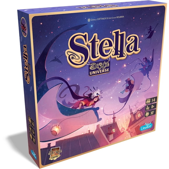 Juego de mesa Libellud Stella: Dixit Universe para 8 o más de 3 a 6 jugadores
