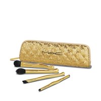 Kit De Mini Cepillos Mac Golden Touch 5 Piezas