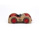 thumbnail image 3 of Coche de juguete verde, coche de carreras rojo, 100% plástico reciclado, 3 of 4