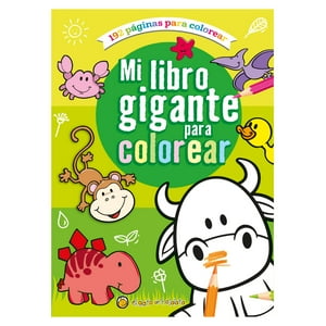 Editorial Guadal - Libro Mi Libro Gigante Para Colorear Verde
