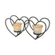thumbnail image 3 of Candelabro Moderno Con Forma De Corazón, Candelabro Candelita Para El Hogar, Sala De Estar, Vacaciones, 3 of 3