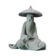 thumbnail image 3 of Resina Acuario Antiguo Pescador Chino Personajes Estatua Ornamento Delgado, 3 of 5